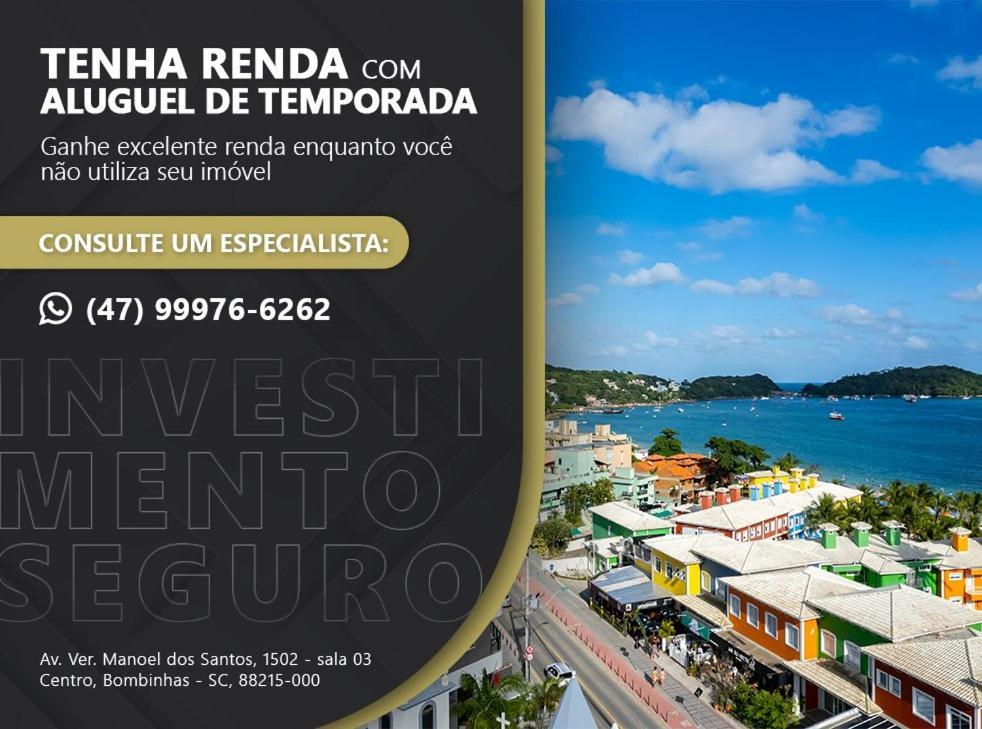 בומבינאס Excelente Apartamento A 2 Minutos Da Praia De Bombas מראה חיצוני תמונה